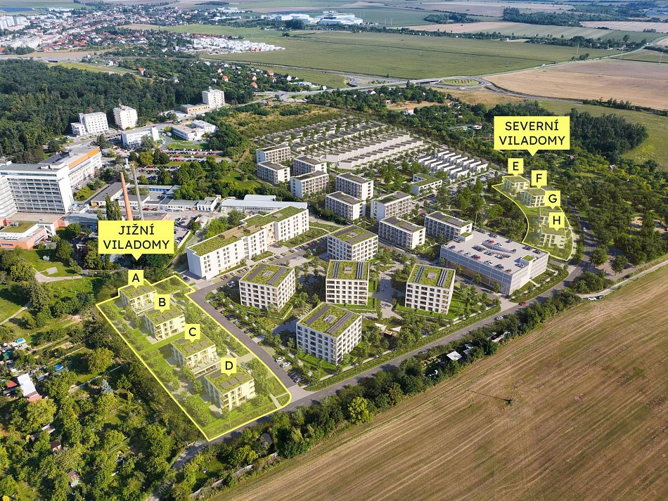 Mapa Viladomů