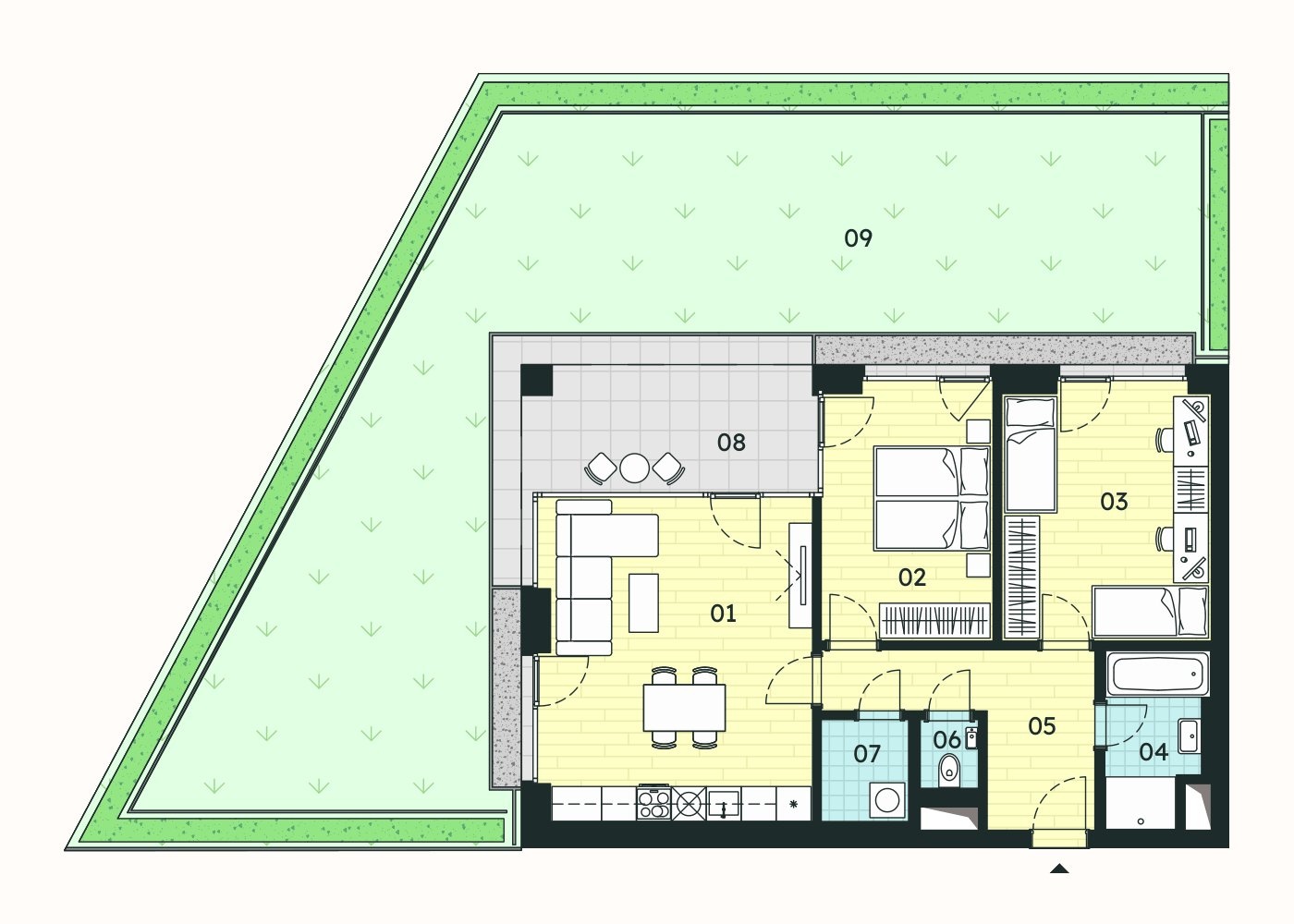 Prodej bytu 3+kk 78,7 m², Znojmo