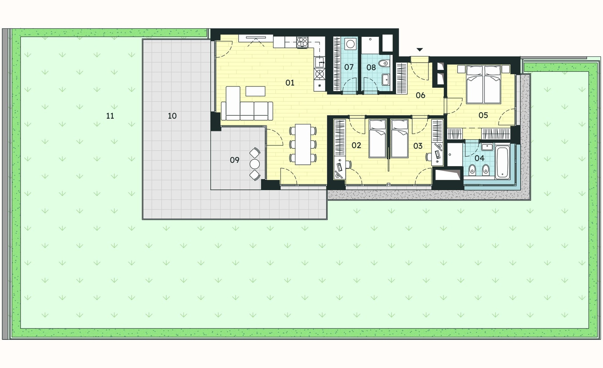 Prodej bytu 4+kk 100,94 m², Znojmo
