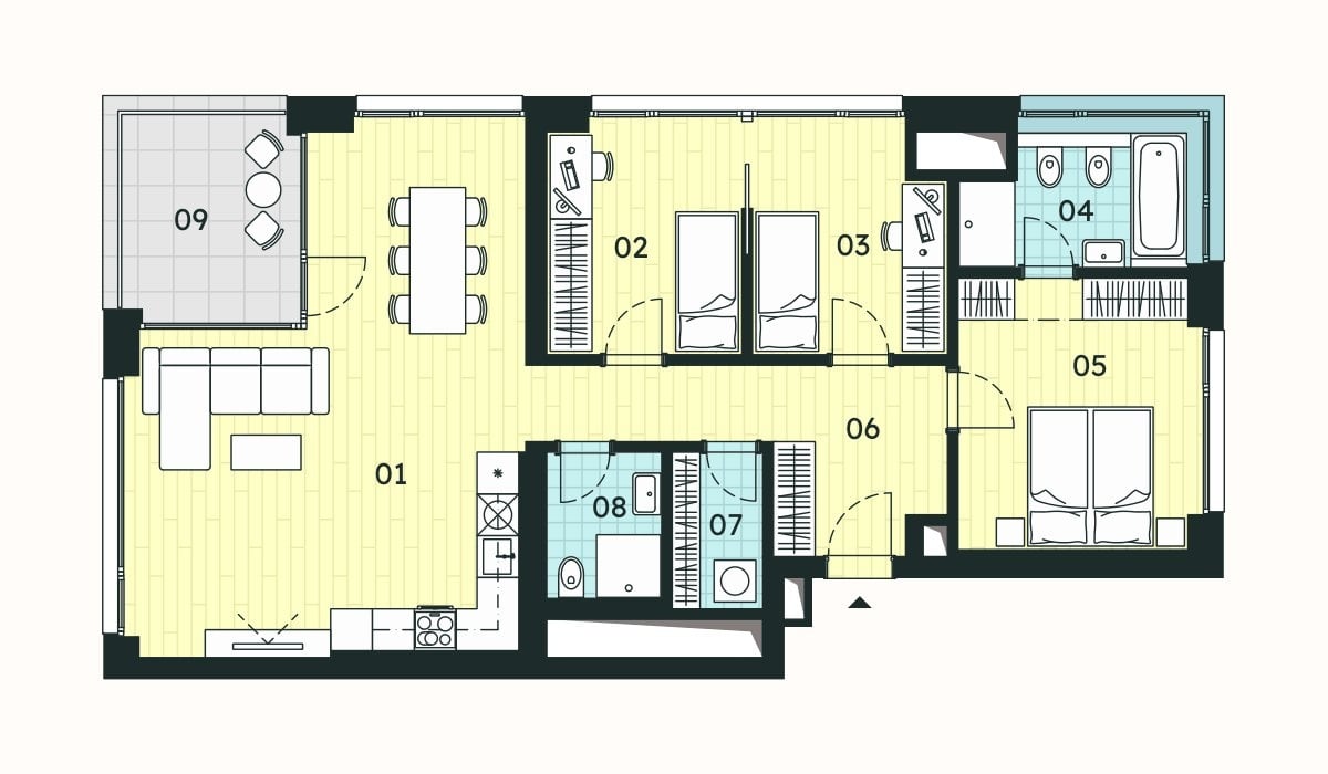 Prodej bytu 4+kk 100,94 m², Znojmo