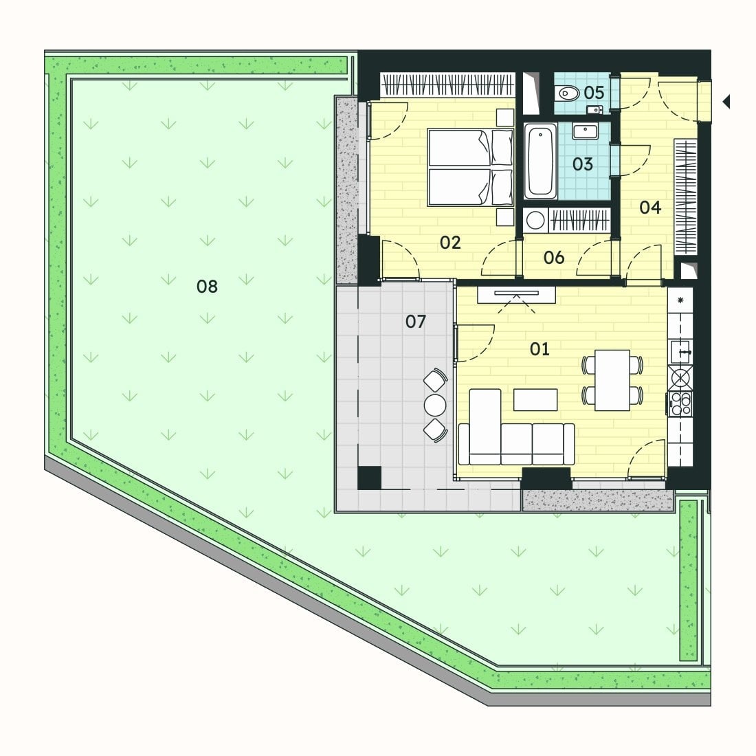 Prodej bytu 2+kk 61 m², Znojmo